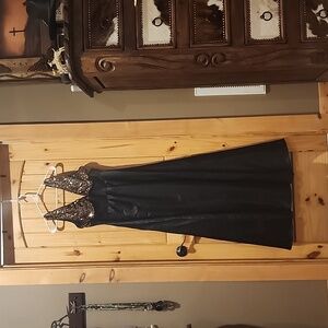 Black formal dress